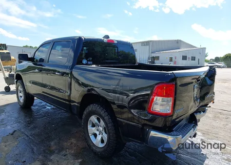 2020 Ram 1500 Big Horn 4X4 5'7 Box from USA, damaged, VIN 1C6RRFFG8LN120583